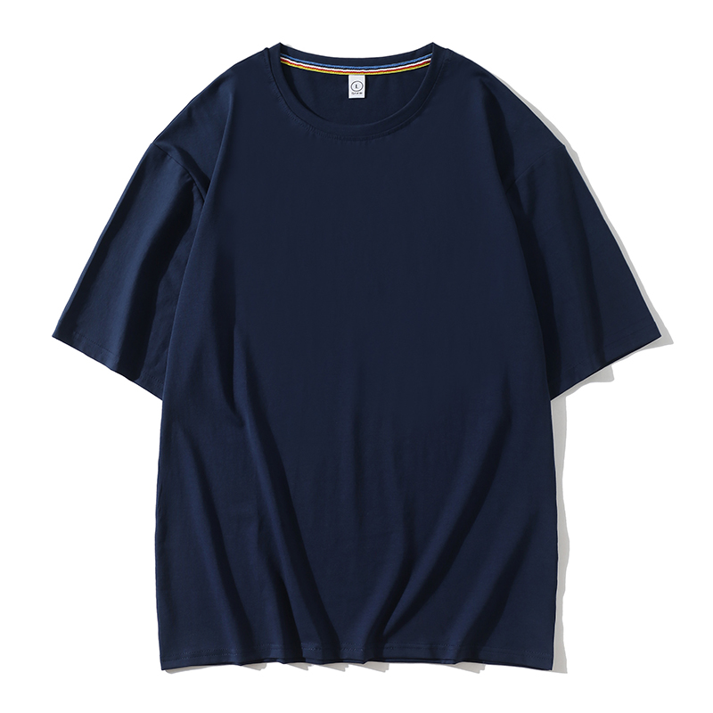 190G40支奥代尔落肩圆领短袖T恤SLS-A002图2