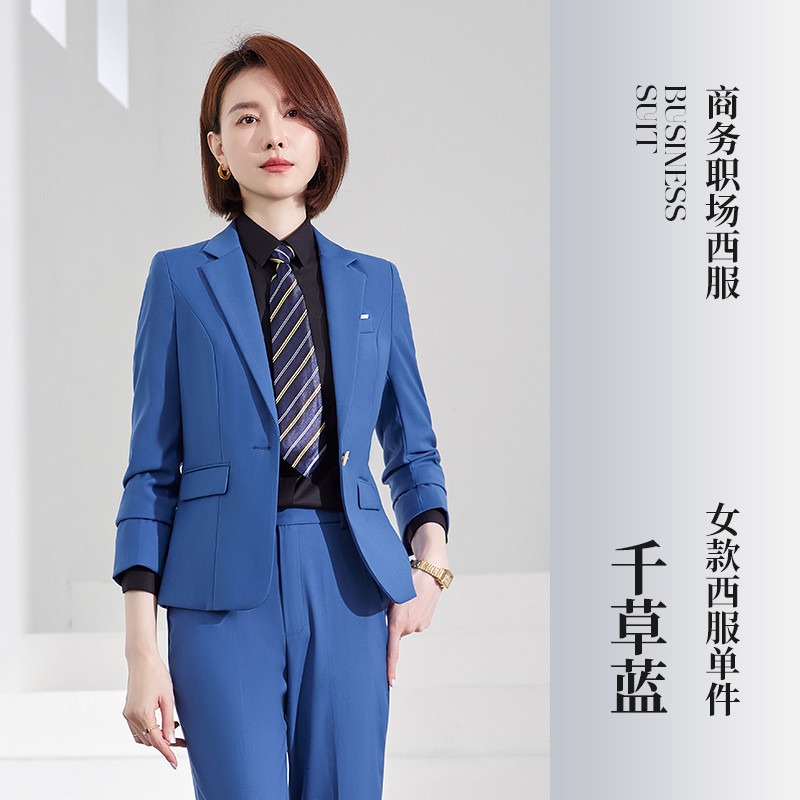 商务修身气质韩版西裤188-188女西裤图8