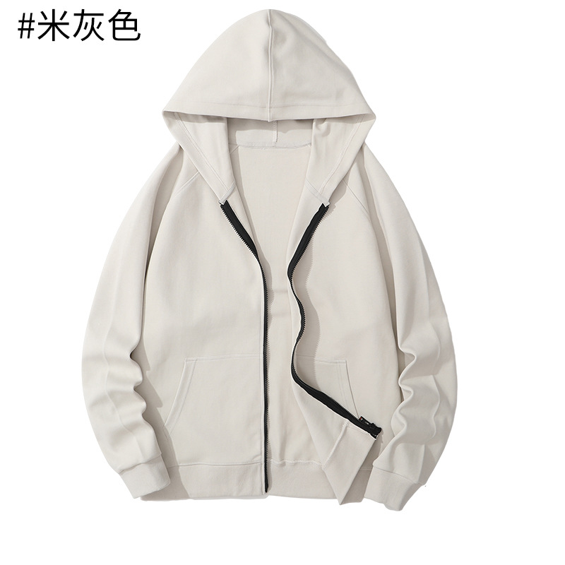 390g高织双面棉拉链连帽卫衣BC5-JL0410图3
