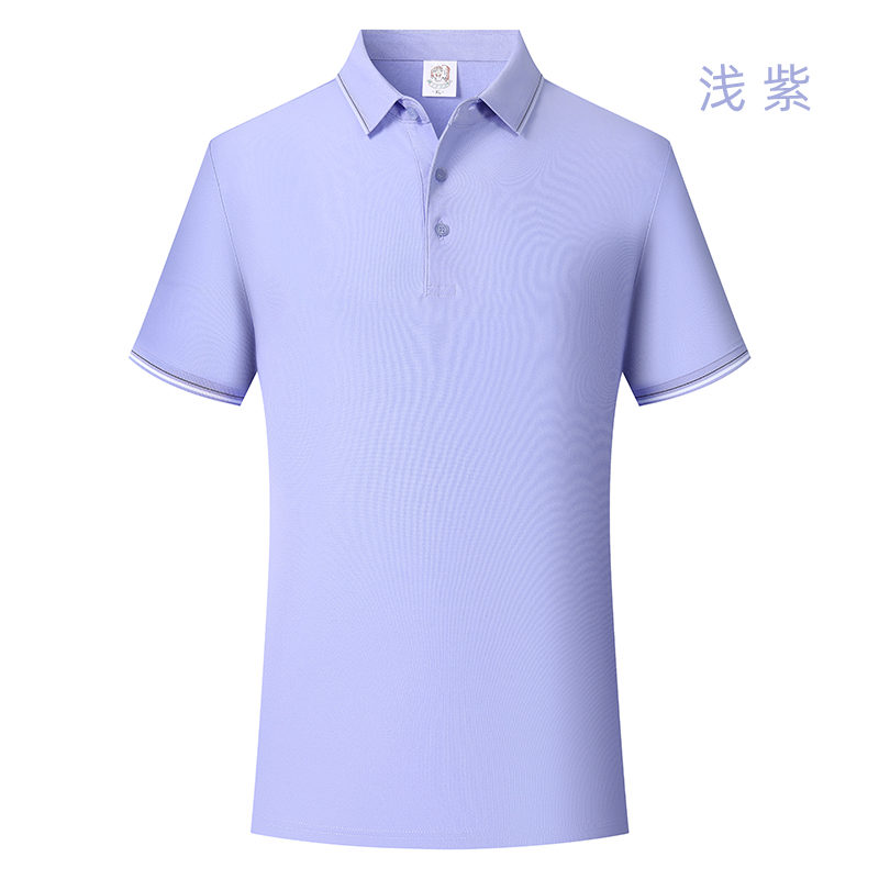 180g40支桑蚕丝翻领短袖POLO衫GJ28-8826图7