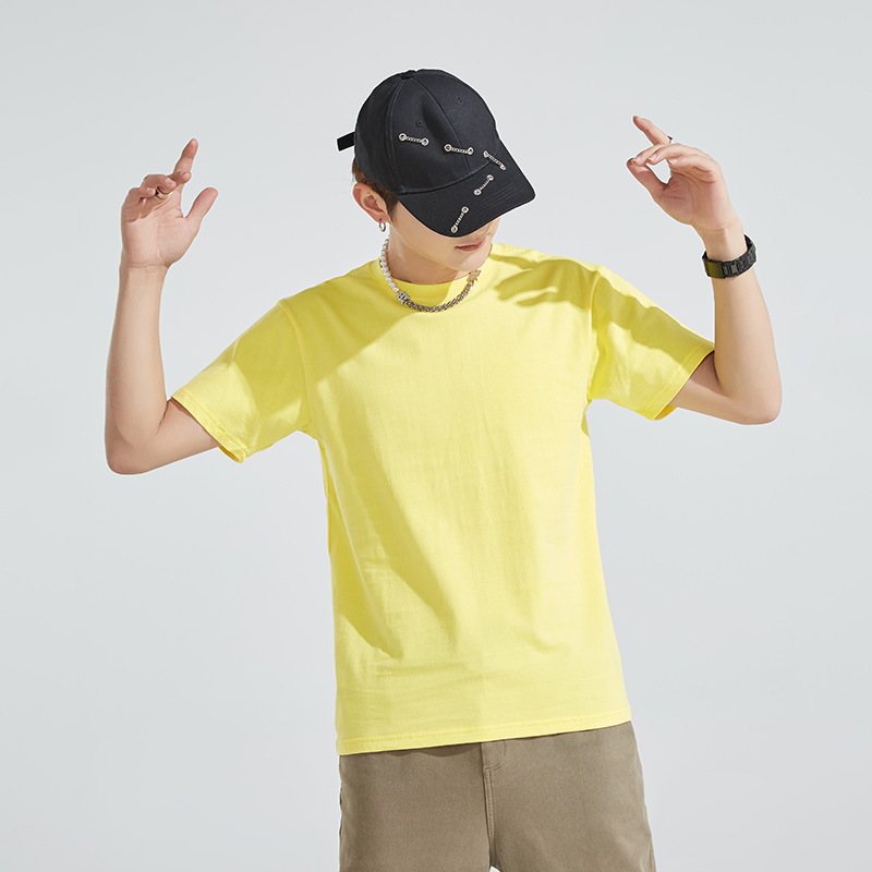 纯棉纯色短袖圆领T恤KD2-JR8905图10
