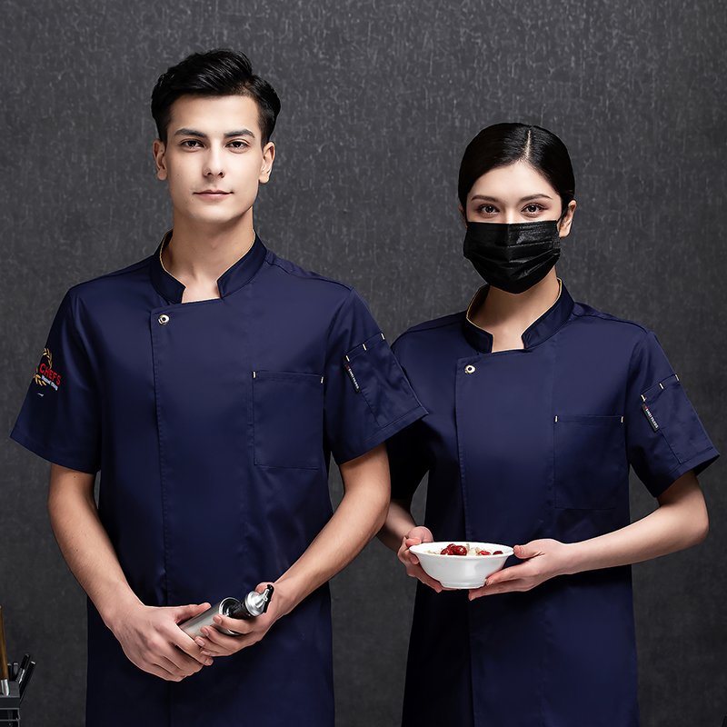 大丰收短袖酒店厨师服上衣H20-D21-581图4