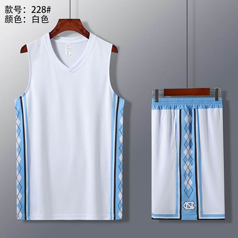 团队服比赛透气速干套装篮球服GY1-228成人图7