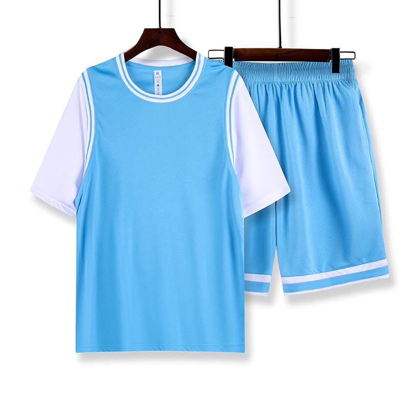 速干运动假两件篮球服套装GB12-A33图9