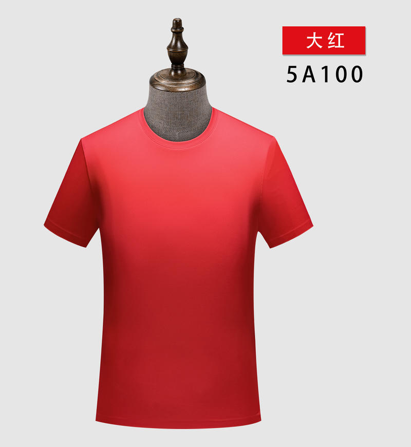 锦氨无缝纯色圆领短袖W02-5A100图3