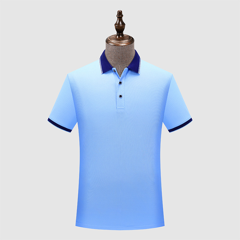 195g冰离子条纹领短袖翻领polo衫GJ10-6881图4