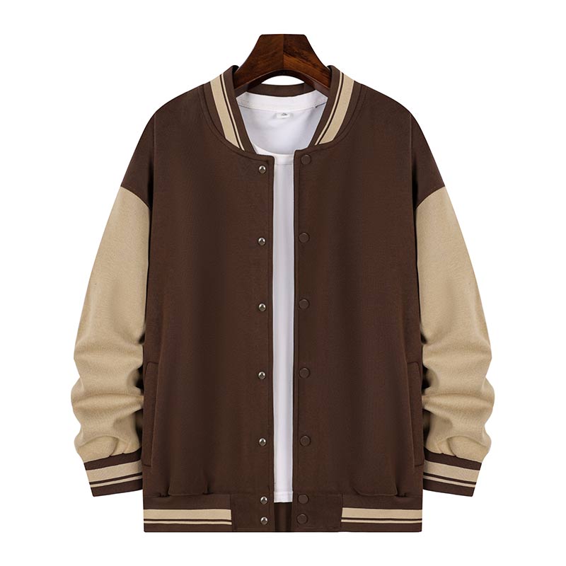 500g银狐绒厚款棒球服W02-9936图8