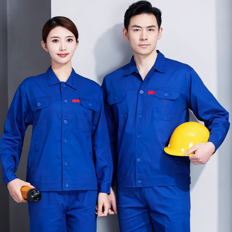 纯棉耐磨长袖工作服上衣H30-H051图2