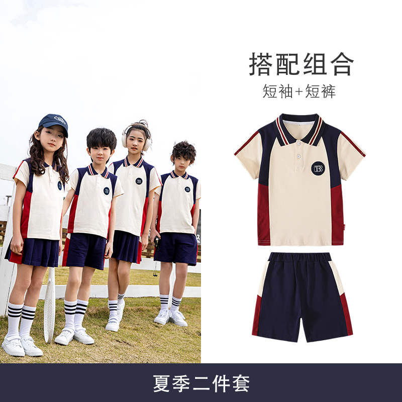 新款运动幼儿园园服中小学生校服班服春秋款套装216-8030图4