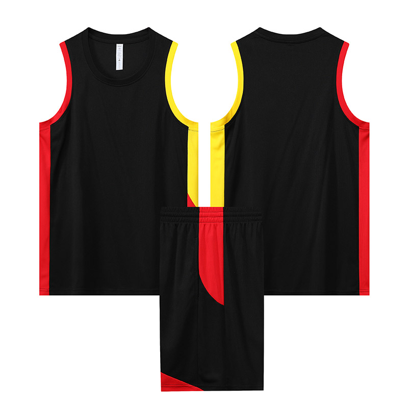 舒适透气运动训练服篮球服套装57-8951图2