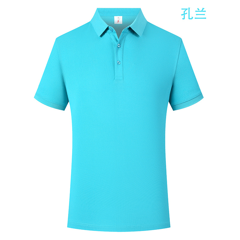 215g新疆兰朵棉5A级抗菌二级领短袖polo衫GJ22-A9图8