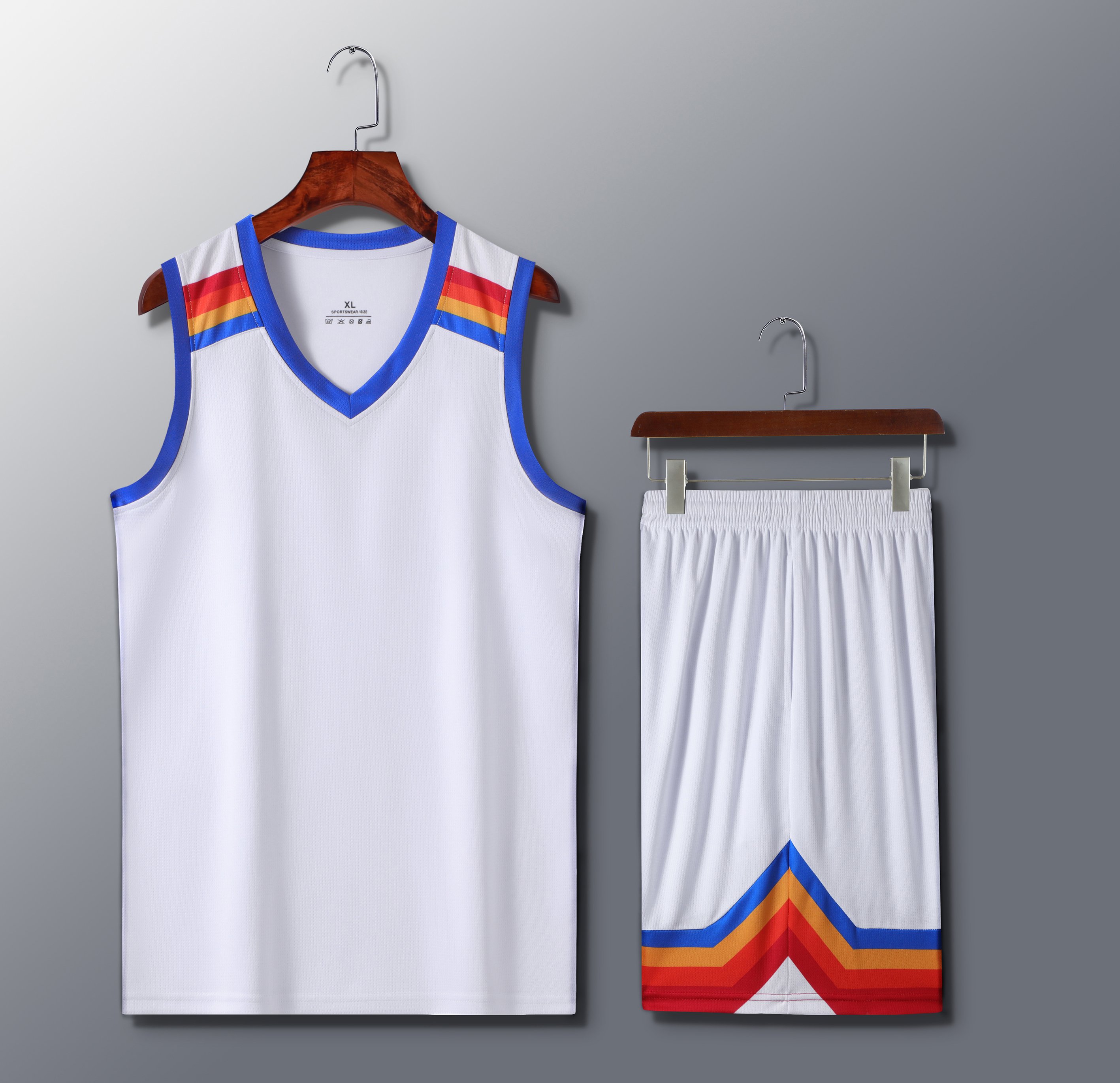 运动速干篮球服套装GB6-2205成人图4