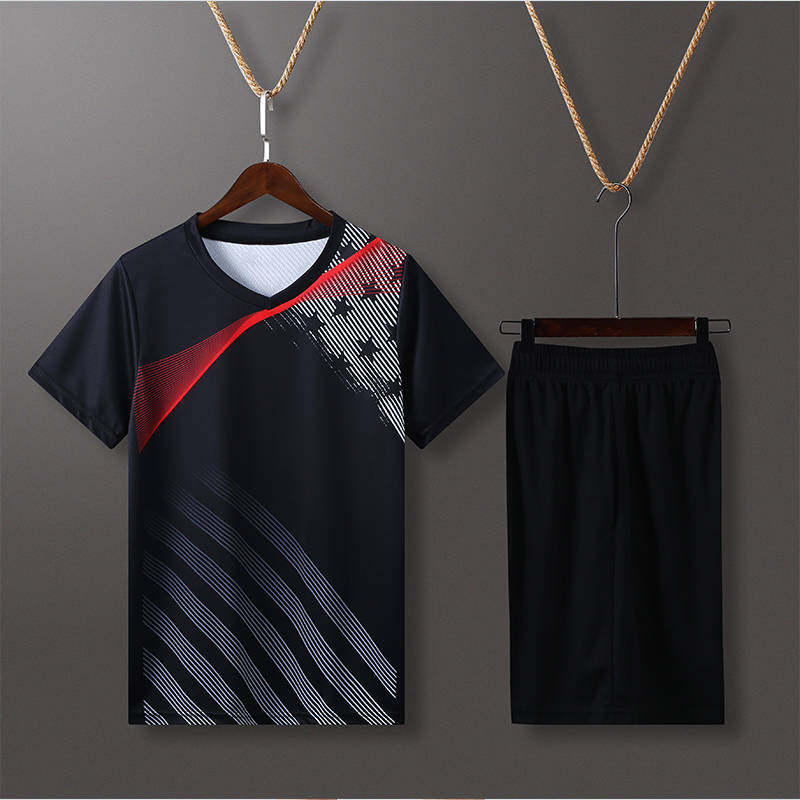 舒适速干运动服排球服套装男款161-232男款图2