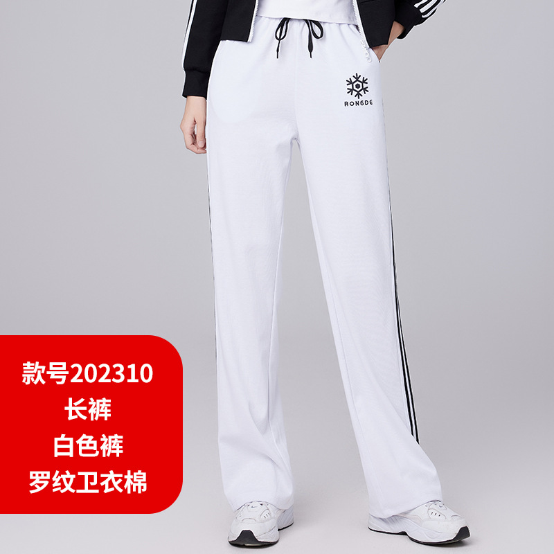 女士直筒休闲长裤H25-202310裤子图4