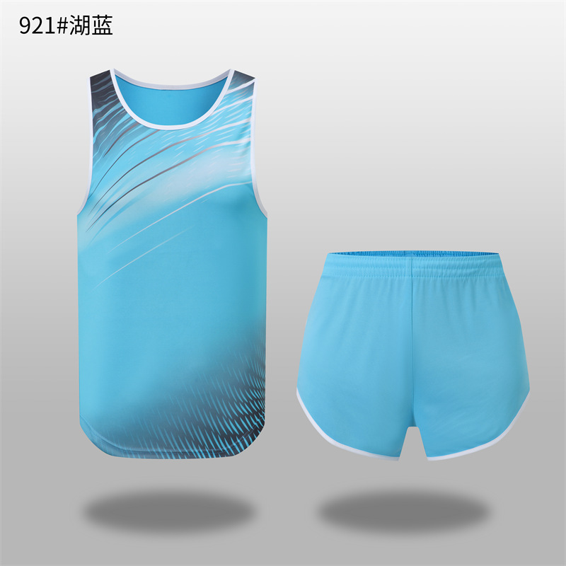 田径训练舒适透气篮球服套装GY1-921男款图4