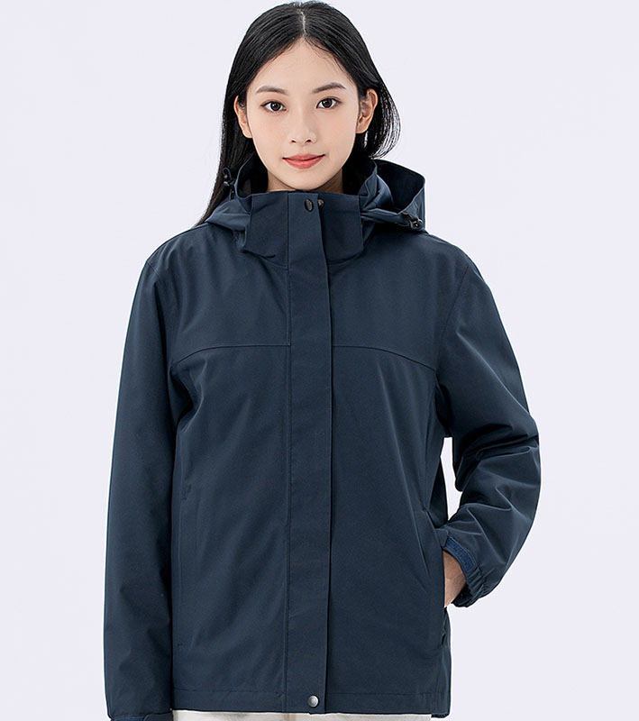 高太尔防护暴雨级防水防风摇粒绒内胆三合一冲锋衣KT2-120107女款图6