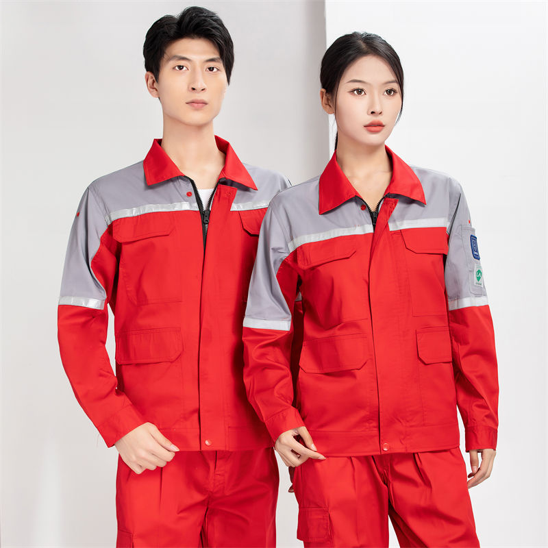 夏季网格防静电长袖工作服套装H22-23622图6