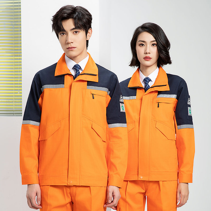 春秋纯棉防静电工作服套装H06-8007图3