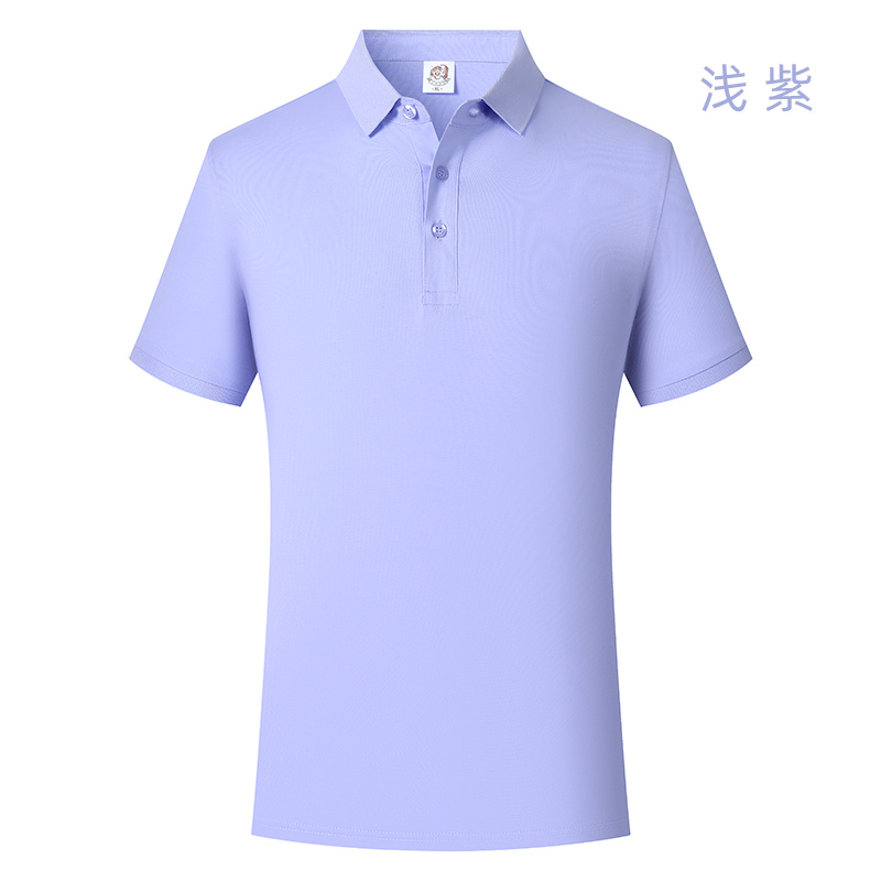 180g40支平纹索罗纳纯色翻领短袖POLO衫GJ28-8816图7
