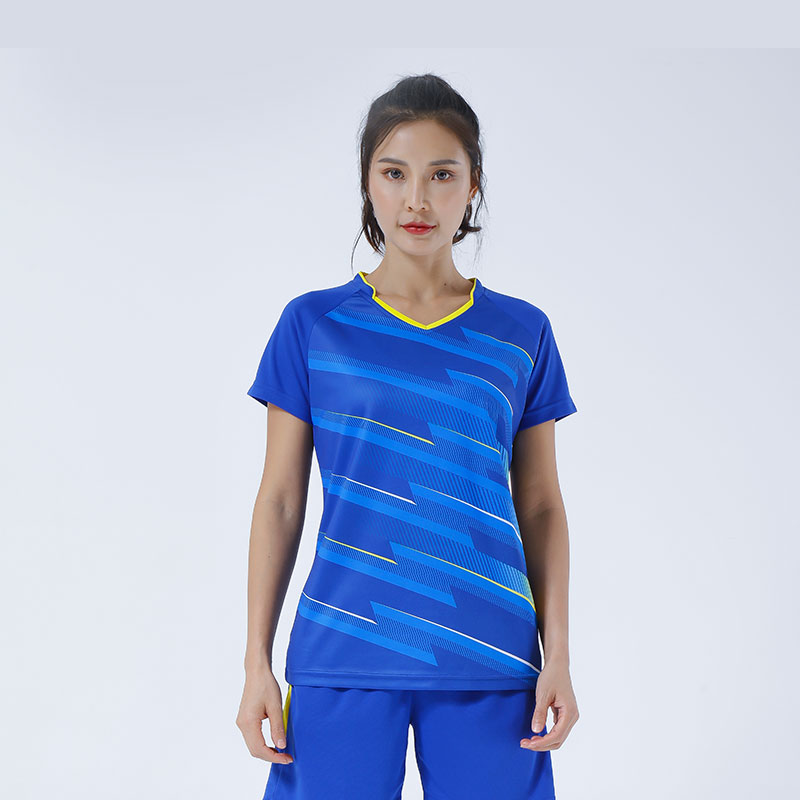 速干透气短袖排球服上衣女款176-828图3