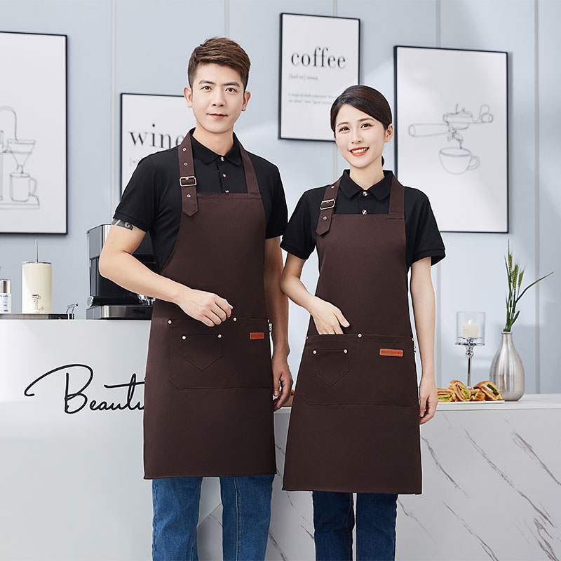 可调节挂脖工装防水围裙U01-A21图7