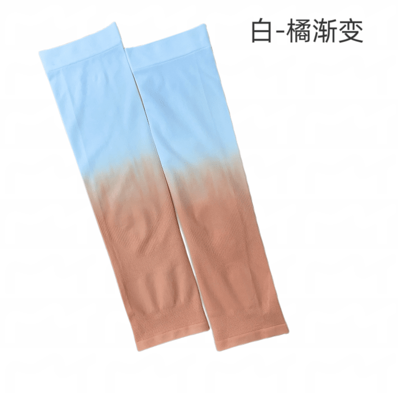 明星同款旅行渐变色露指防晒冰袖GJ42-301图11