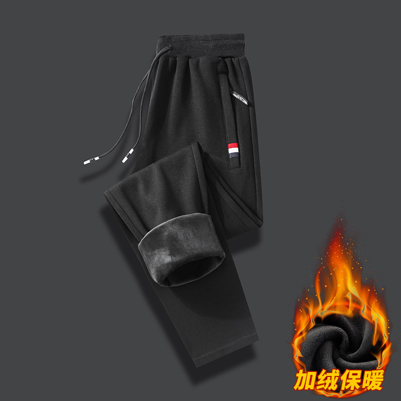 针织束脚加绒休闲卫裤男款KE3-0282009JR图3