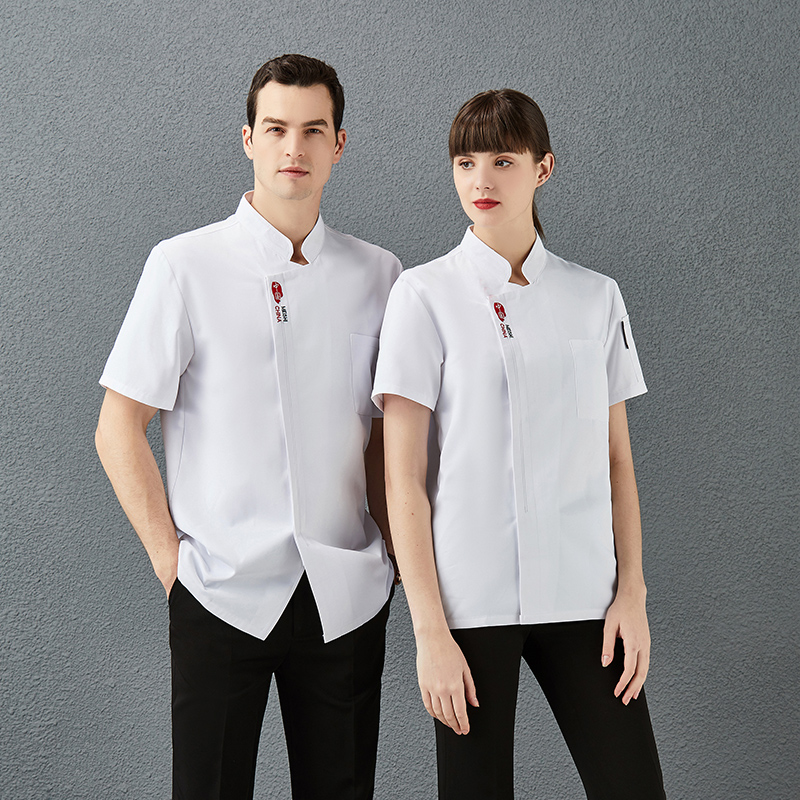 舒乐呢中国美食短袖厨师服上衣H01-2021-31图5