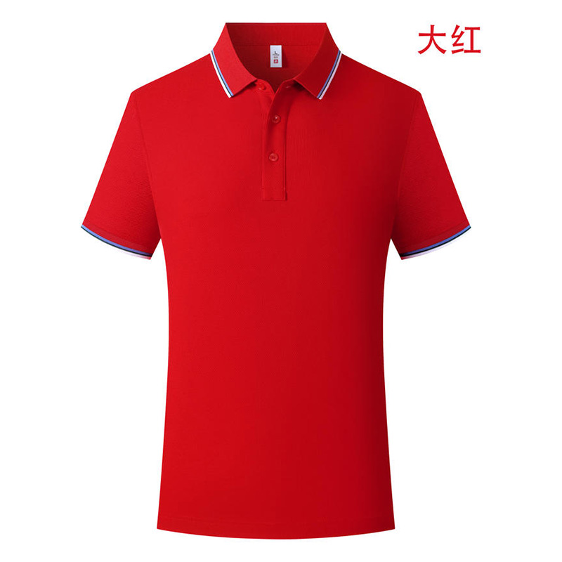 220克六角珠蜂窝千绒棉黑科技5A抗菌短袖翻领polo衫GJ22-C95图2