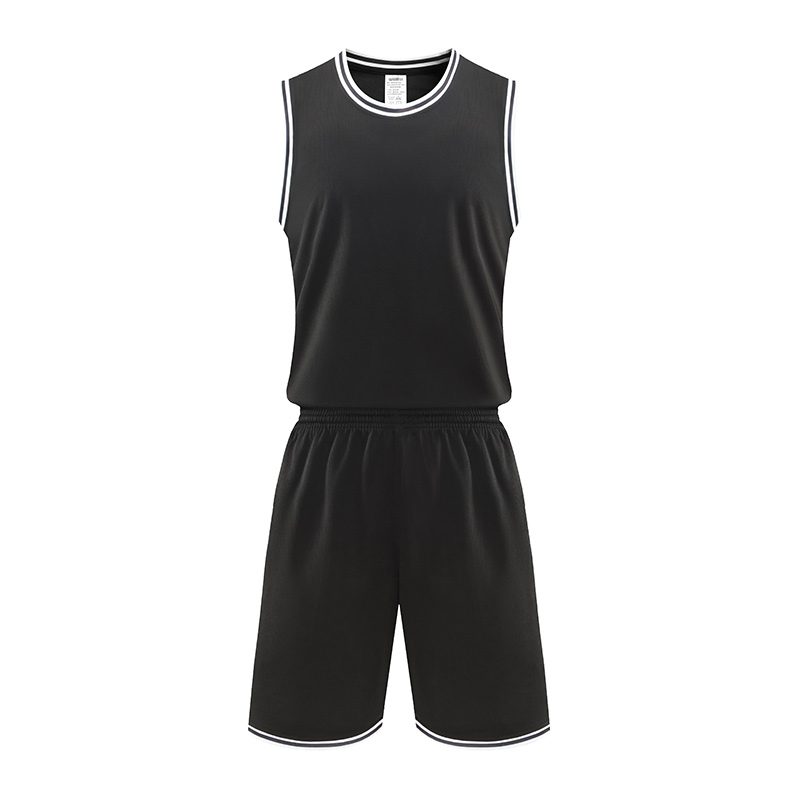 团队训练速干篮球服套装成人49-2202图2