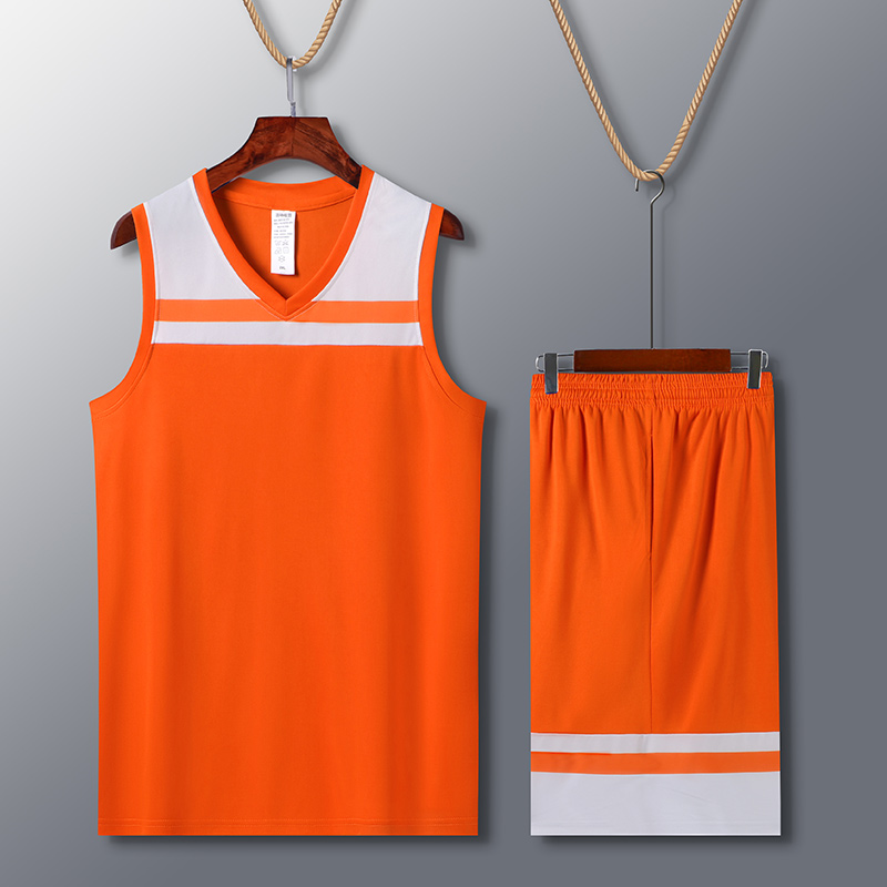 户外休闲运动透气篮球服套装成人49-3098图4