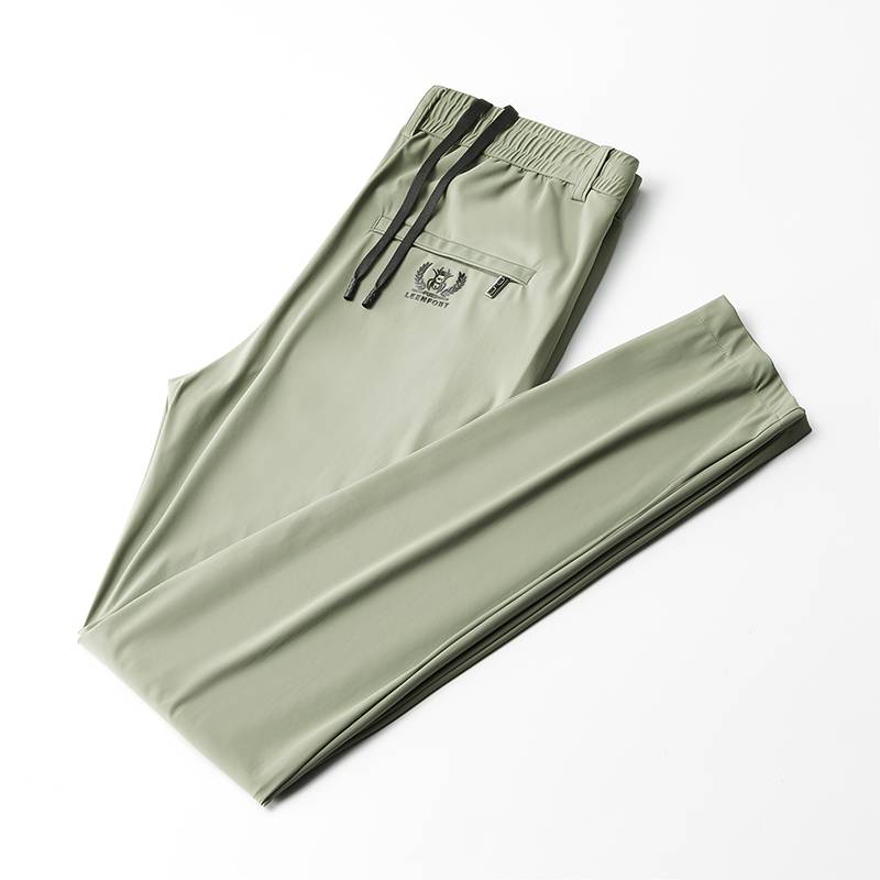 高端商务休闲冰丝直筒弹力长休闲裤KA2-YY-B1028图5