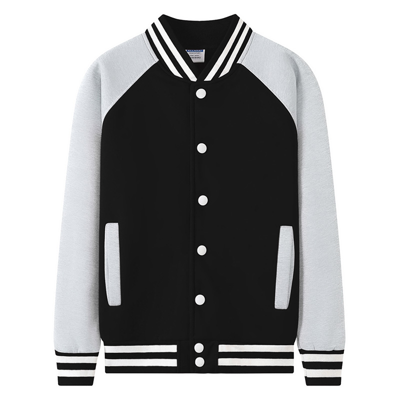 户外运动加绒复合摇粒绒棒球服外套通款W02-722图5