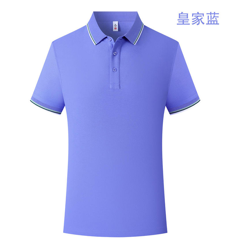 220克六角珠蜂窝千绒棉黑科技5A抗菌短袖翻领polo衫GJ22-C95图8
