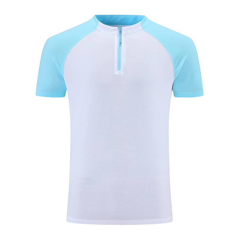 休闲运动翻领短袖训练服通款110-1803图2