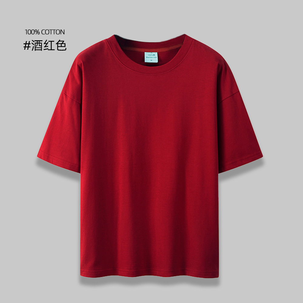 200g纯棉短袖圆领T恤BC5-B09图5