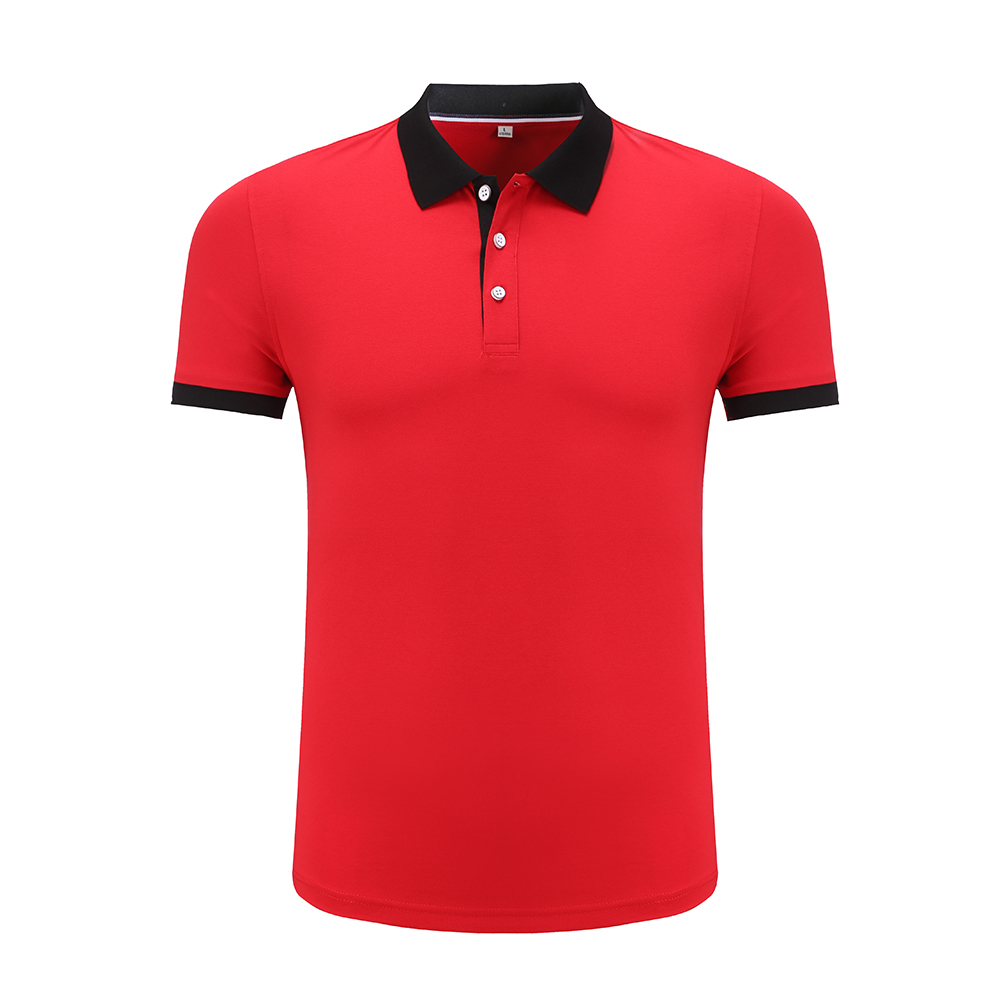 200g拼色领翻领酒店短袖服务员工作服H04-8019图7
