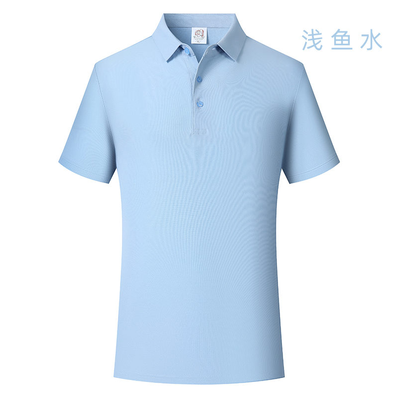 180g40支珠地桑蚕丝短袖POLO衫GJ28-8828图3