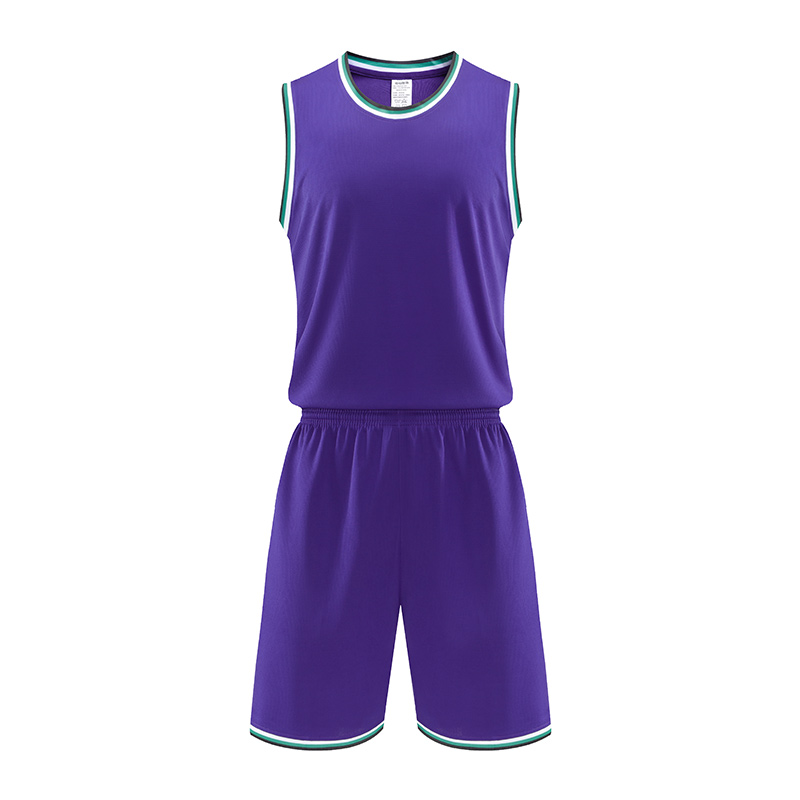 团队训练速干篮球服套装成人49-2202图3