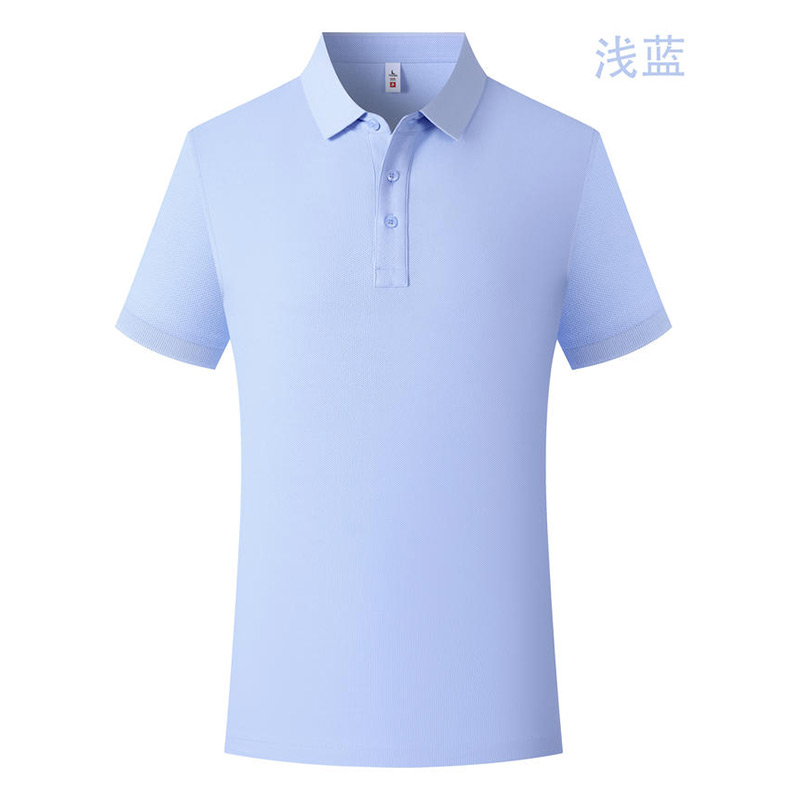 220g六角珠蜂窝千绒棉黑科技5A抗菌短袖翻领polo衫GJ22-C98图10