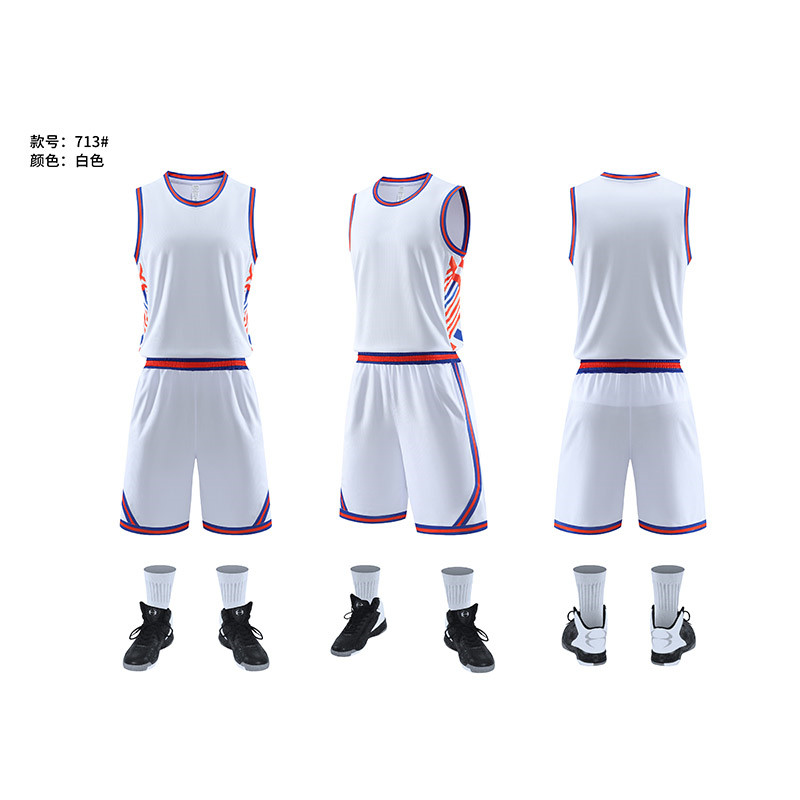 运动训练舒适透气篮球服成人套装GY1-713图9