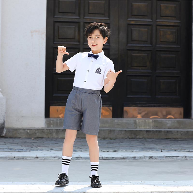 幼儿园夏装儿童刺绣套装H18-2023-14图2