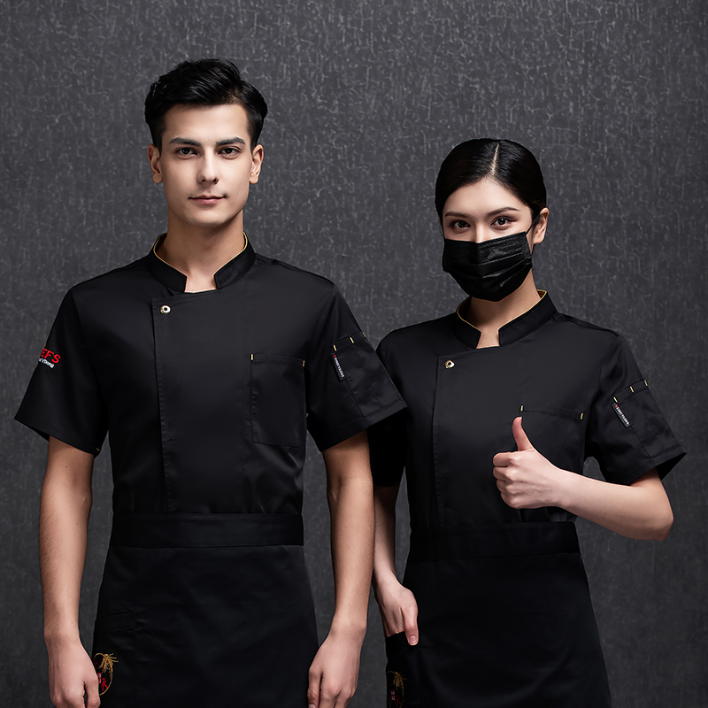 大丰收短袖酒店厨师服上衣H20-D21-581图2