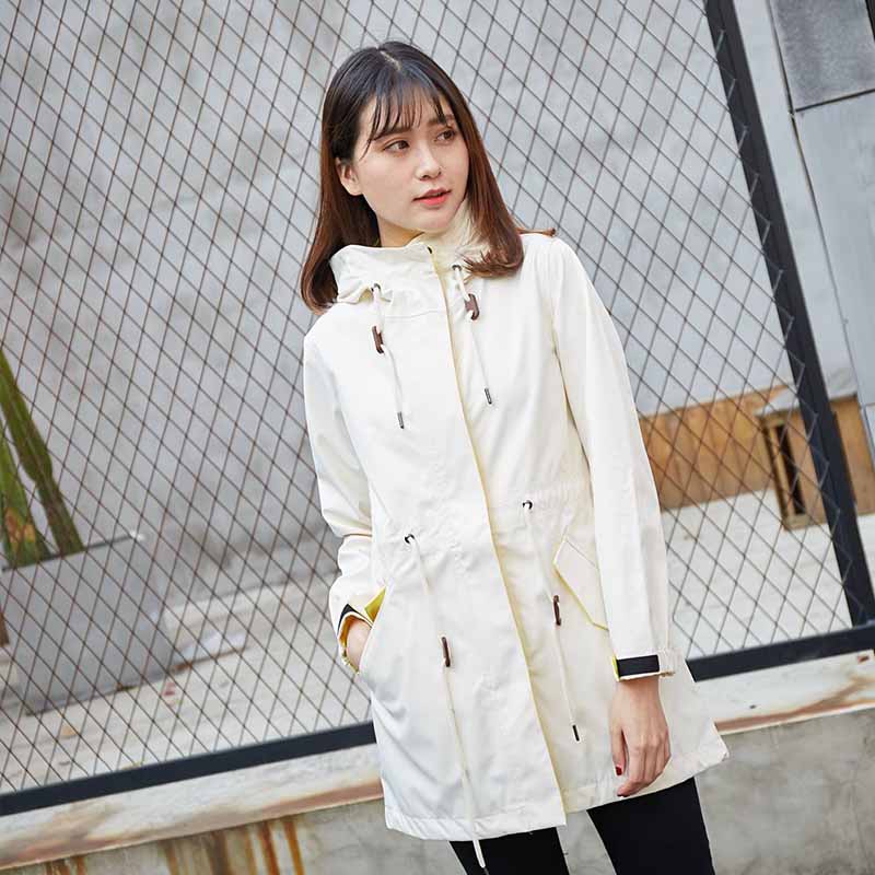 户外连帽长袖中长款风衣Z06-1918图4