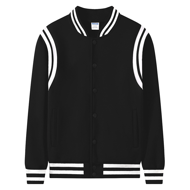 600G运动棒球服复合摇粒绒情侣款外套通款W02-721图2