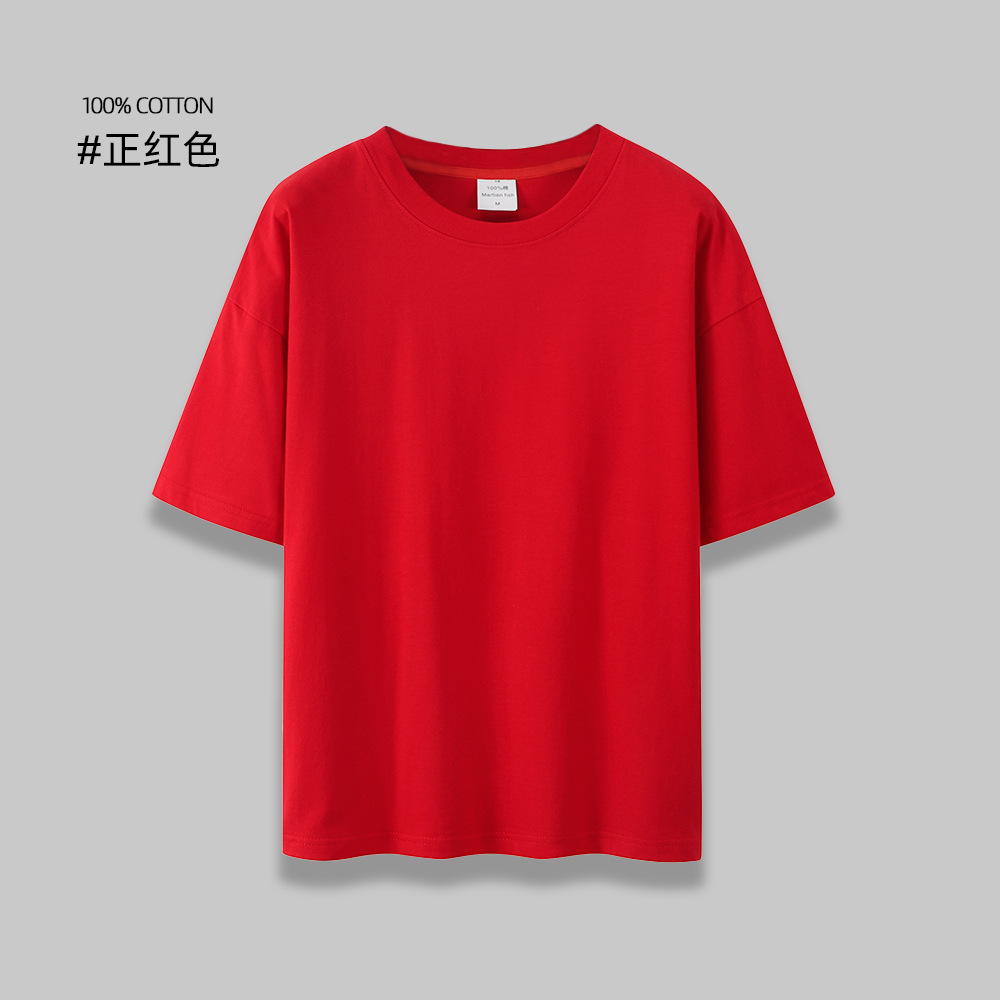 200g纯棉短袖圆领T恤BC5-B09图9