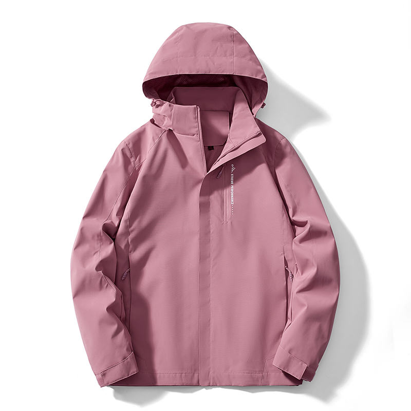 情侣款登山服户外防泼水单层冲锋衣KX-1819图8