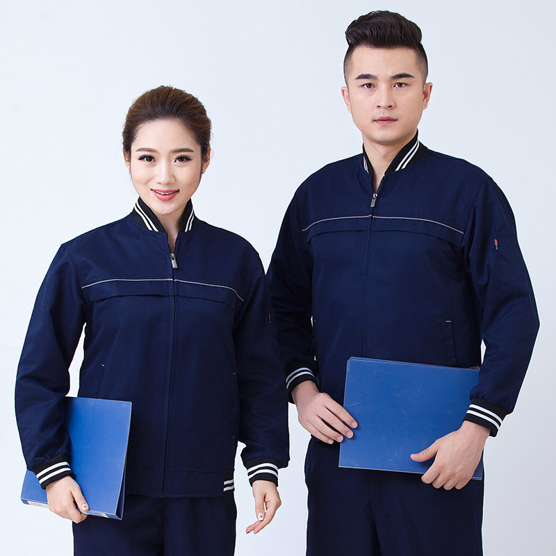 春秋棒球服款工作服上衣H30-H042图3