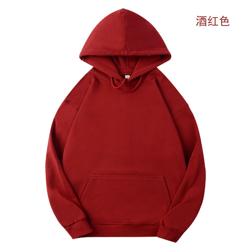 350g重磅宽松纯棉连帽卫衣BC10-350g毛圈帽衫图3