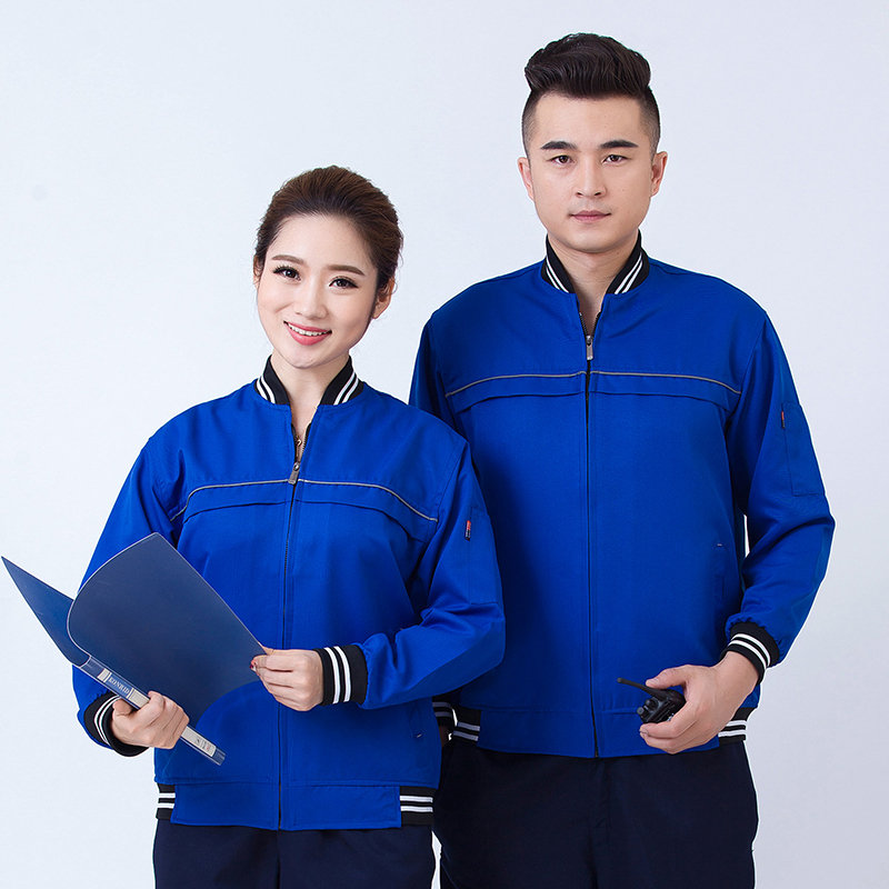 春秋棒球服款工作服套装H30-H042图2